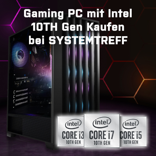 Gaming PC mit Intel 10th Gen kaufen bei Systemtreff