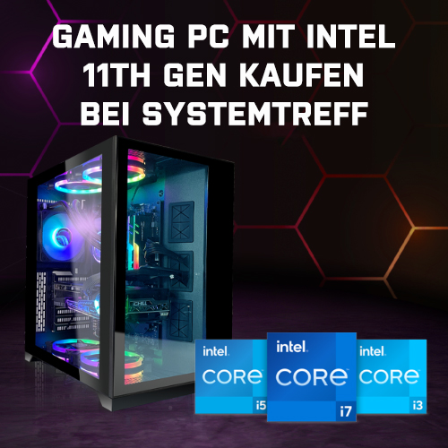 Gaming PC mit Intel 11th Gen kaufen bei Systemtreff