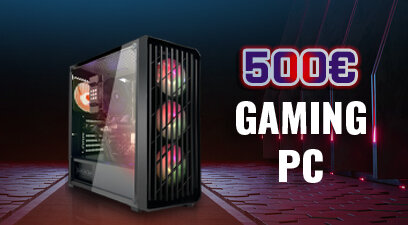 Beste Gaming-PC-Konfiguration für 500€ für Einsteiger (Stand: März 2024) - 
