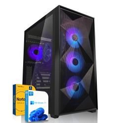 Gaming PC | AMD Ryzen 7 5800X - 8 x 4,7 GHz | 16GB DDR4 3600MHz | AMD RX 6750 XT 12GB | 1TB M.2 SSD (NVMe) MSI Spatium + 1TB HDD