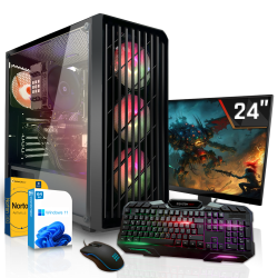 PC complet | AMD Ryzen 5 5600G 6x4.4GHz | 16Go 3200MHz...