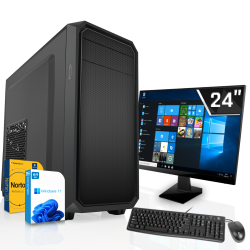 Komplett Set PC | Intel Core i5-12400 | 16GB 3200MHz Ram | Intel UHD 730 | 512GB M.2 NVMe + 1TB HDD