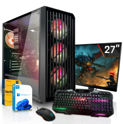 PC complet | AMD Ryzen 5 PRO 4650G 6x4.3GHz | 16Go 3200MHz Ram | AMD RX Vega - 7Core 4Go | 256Go M.2 NVMe + 1To HDD