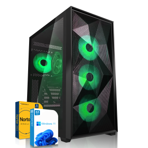 Gaming PC | AMD Ryzen 9 5900X - 12 x 3,7 GHz | 32GB DDR4 3600MHz | AMD RX 6800 16GB | 1TB M.2 SSD (NVMe) MSI Spatium