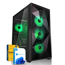 Gaming PC | AMD Ryzen 9 5900X - 12 x 3,7 GHz | 32GB DDR4 3600MHz | AMD RX 6800 | 1TB M.2 SSD (NVMe) MSI Spatium