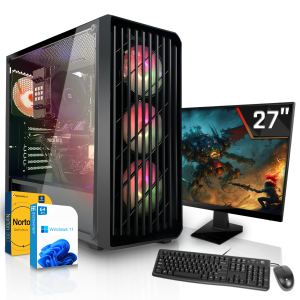 Komplett Set PC | AMD Ryzen 7 7600X 6x4.7GHz | 32 GB DDR5 5200MHz | AMD Radeon Graphics | 2TB M.2 SSD (NVMe)