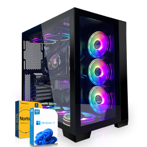 Gaming PC | Intel Core i9-13900KF - 8+16 Kerne | 64GB DDR5-6000 Kingston FURY | Nvidia GeForce RTX 4070 12GB | 1TB M.2 SSD (NVMe) MSI Spatium
