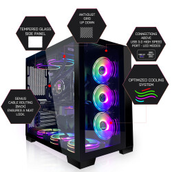 Gaming PC High-End | Intel Core i9-12900KF | 32 GB DDR5 5200MHz | AMD Radeon RX 7900 XTX 24GB | M.2 SSD 1TB (NVMe) Kingston
