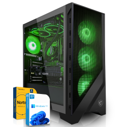 Gaming PC High-End | Intel Core i9-12900K - 16x 3.2GHz | 32GB DDR5-6000 Corsair Vengeance | Nvidia GeForce RTX 4070 Ti Super 16GB | 1TB M.2 SSD (NVMe) MSI Spatium