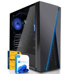 Einsteiger Gaming PC | AMD Ryzen 5 4500 - 6x3.6GHz | 16GB...